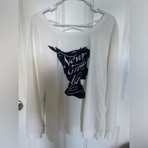 Disney’s Peter Pan long sleeve shirt, criss cross back
